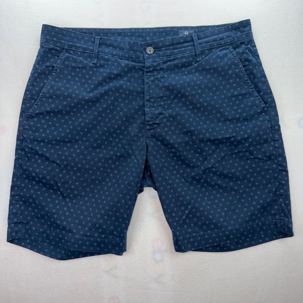 AG Adriano Goldschmied THE WANDERER SHORT Slim Trouser Short Blue Men Size 36